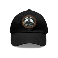  Hat with Leather patch,  GOAT