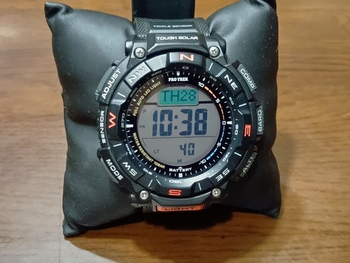 Casio pro trek prg 340 - casio, solar