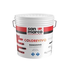San Marco Colore Vivo Idropittura Superlavabile - Rosso Ducale 1 LT
