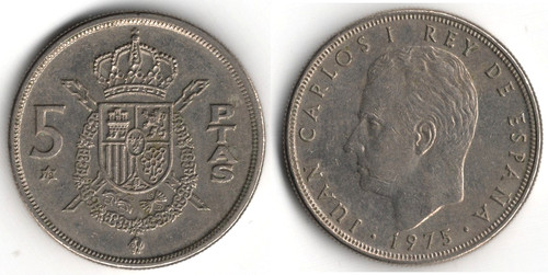 Spagna pesetas 1975 79 - 1975,