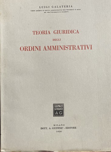 Galateria teoria giuridica - galateria,