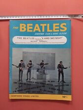 The Beatles A Hard Day's Night Souvenir Film & Song Spartito Sheet Music 