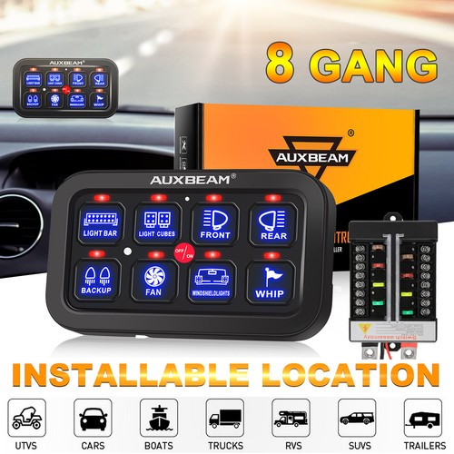 Auxbeam 12v 24v velocità - auxbeam, 8
