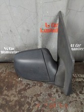 Ford Fiesta Mk6 Facelift Driver Door Mirror Black Plastic 2801 001 - C4 #MR83