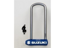 Lucchetto U-Lock con logo Suzuki  cod 990D0-SIL16-270