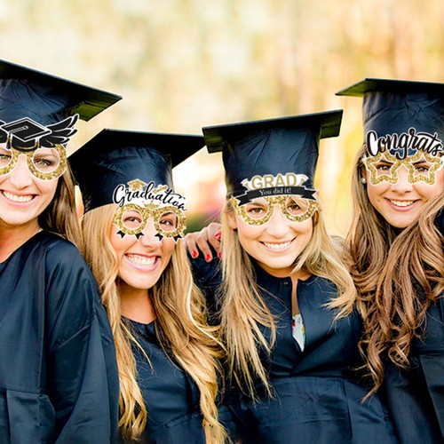 Pcs occhiali laurea addobbi - laurea,