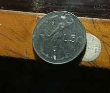 50 LIRE 1975 ERRORE - FRATTURA