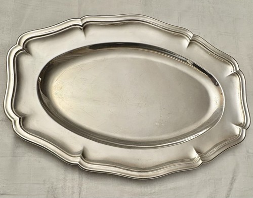 Grand plat ovale - en, metal
