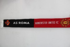 Sciarpa scarf Calcio ROMA MANCHESTER UTD UFFICIALE bufanda Schal écharpe