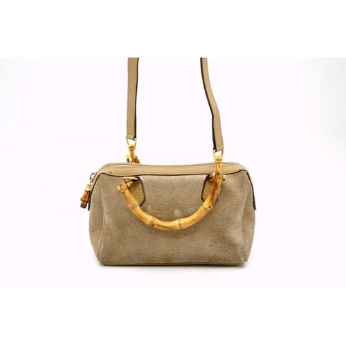 Borsa tracolla gucci - a, bambù