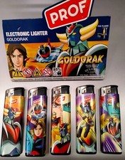 Set completo 5pz accendini Goldrake Goldorak Grendizer nuovi
