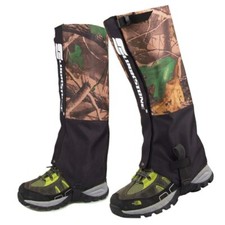 2x Gambali CAMO ghette impermeabile caccia pesca trekking hiking escursionismo 