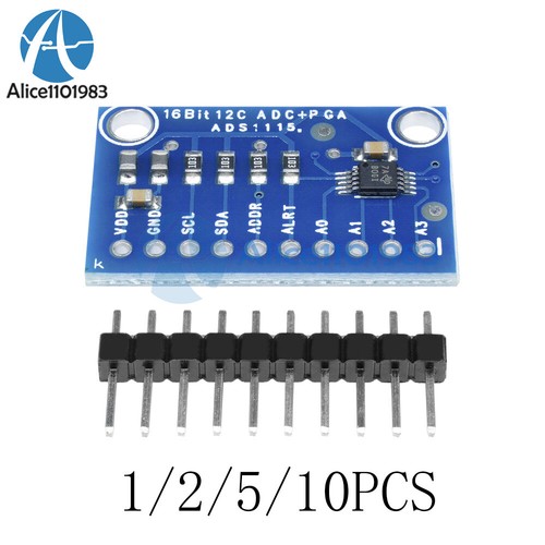 10pcs bit i2c ads1115 - bit,