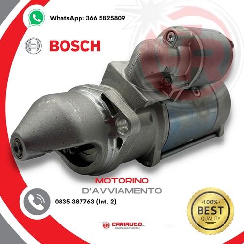Motorino avviamento bosch - motorino,
