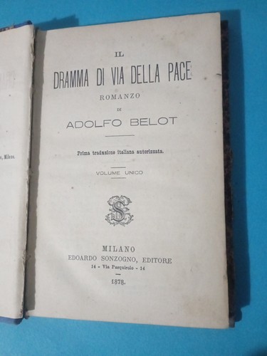 Adolfo belot 1878 romanzo - belot,
