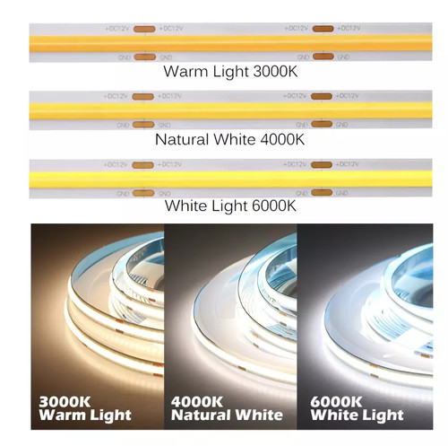 Striscia led cob - striscia, 24v
