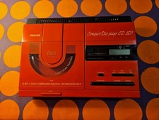 Philips Compact disc player CD 207 (RED EDITION) *** Funziona! *** It Works! ***