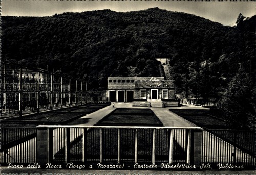 Piano della rocca borgo a - della, di