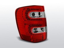 LDCH08 Coppia Fari Posteriori a Led Chrysler Jeep Grand Cherokee WJ 99-05 rosso 