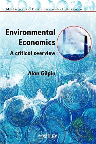 Environmental economics a - economics:,