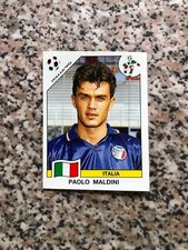 ITALIA MALDINI ROOKIE N. 46 album CALCIATORI ITALIA 90 PANINI NEW CON VELINA
