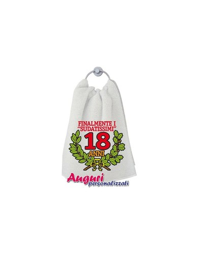 Asciugamano compleanno anni - asciugamano,