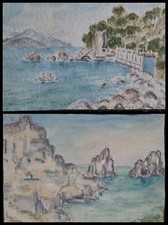 Napoli Capri 2 Gouache