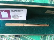 penne STILOGRAFICA Aurora Hastil Corpo In oro laminato Pennino in oro 14kt