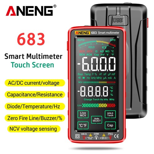 Smart multimeter 6000 counts - smart,