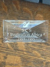 TARGA TITOLO SWAROVSKI CRYSTAL