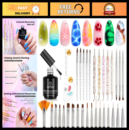 31pcs nail art brush set - art,
