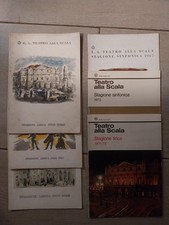 Milano Teatro Alla Scala N.6 Libretti di vari Anni
