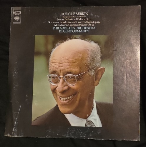Rudolf serkin - (signed),