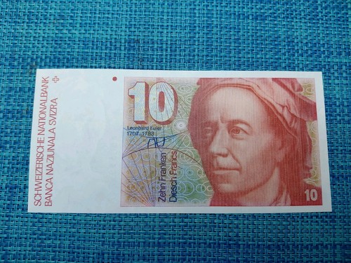 Banconote svizzera 10 - banconote,