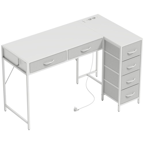 Scrivania angolare 126x48x80 - scrivania,