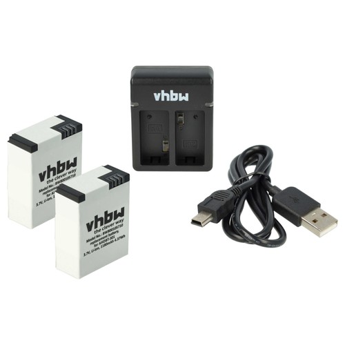 Kit caricabatterie per gopro - per,