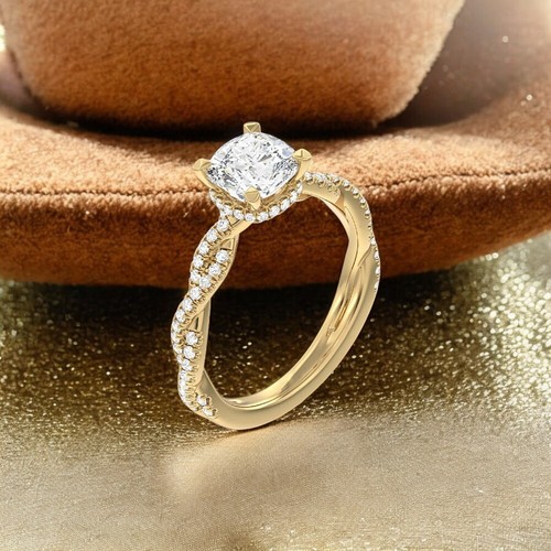 Anello oro giallo con - giallo,
