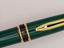 Stilografica Waterman verde / green finiture oro