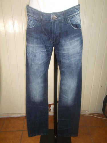 Pantalon jeans droit - jeans,