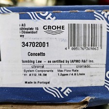 Grohe 34 702 Concetto 1.2 GPM
