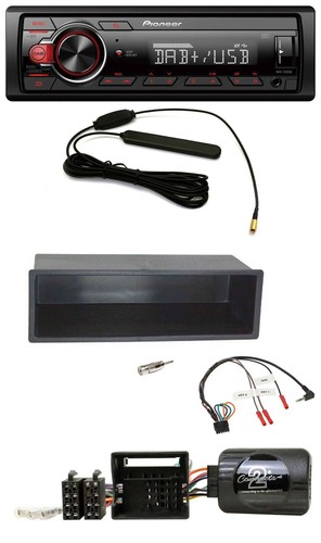Pioneer mp3 dab 1din - mp3, volante
