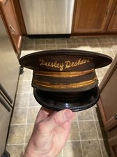 Raro cappello berretto portiere hotel lusso Beasley Deshler Columbus Ohio OH antico famoso