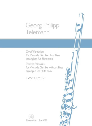 Telemann twelve fantasias - twelve,