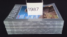 Rivista - ATLANTE - Anno 1987 - Serie COMPLETA 12/12 - Mensile De Agostini