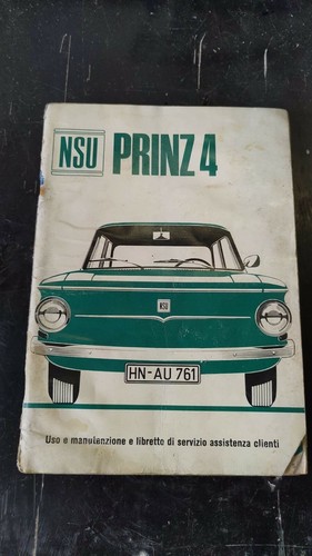 Nsu prinz manuale di - nsu,