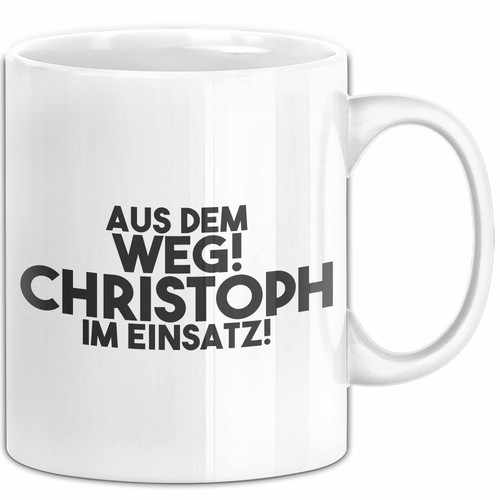 Tazza christoph fuori - tazza,