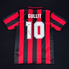 RUUD GULLIT Signed AC Milan