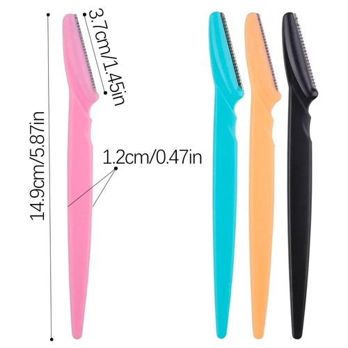 3pcs rasoio sopracciglia - 3pcs,