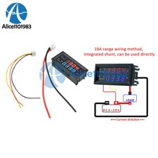 M4430 Blu+Rosso LED DC 0-100V