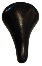 SELLA BICI DOPPIA MOLLA COLORE NERO SMP 26x18 cm